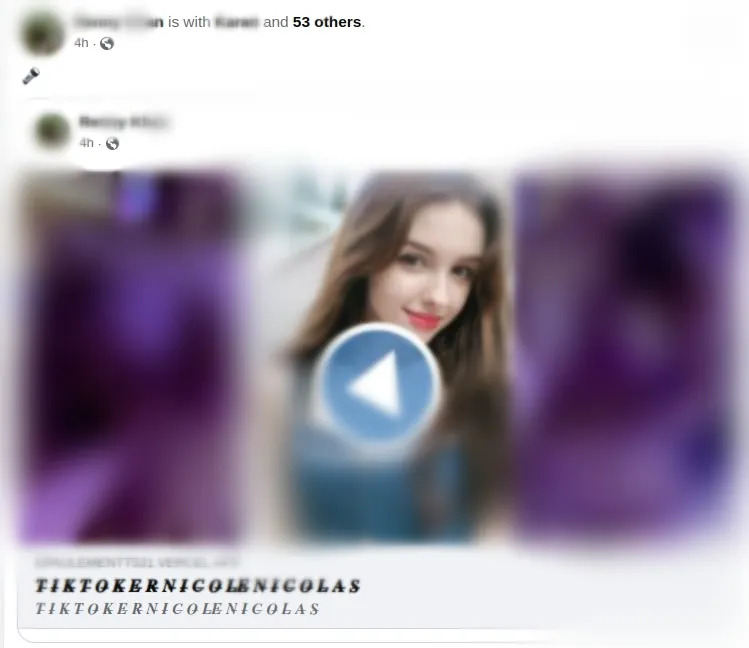 Facebook phishing post used to harvest credentials